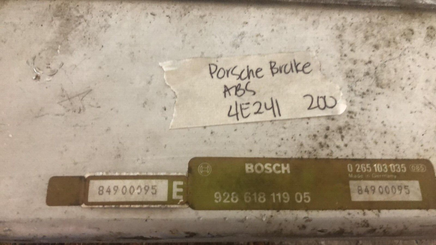 0 265 103 035 Porshe Brake control module computer