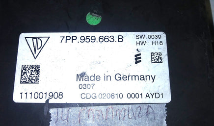 7PP.959.663.B voltage converter 2014 Porsche Panamera