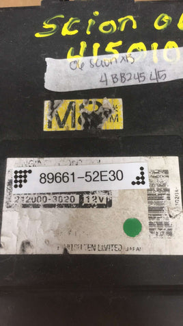 89661-52E30  Scion XB 2006 ecm ecu computer