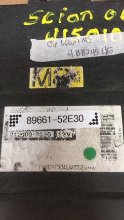 89661-52E30  Scion XB 2006 ecm ecu computer