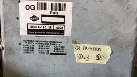MEC04-120 Nissan Frontier 2000 ecm ecu computer