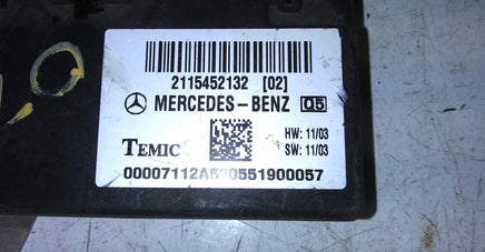 2115452132 Mercedes E320 Signal Acquisition control computer