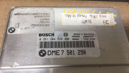 7502430 ecm ecu computer 1999-2001 BMW 740i 740