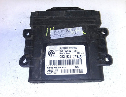 09G 927 749 A TCM transmission computer 2015-2016 VW Jetta