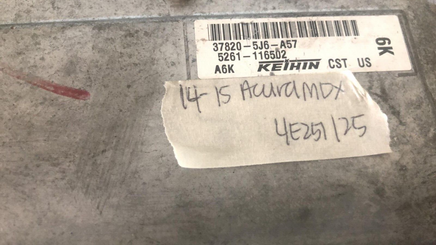 37820-5J6-A57 Acura MDX 2014-2015 ecm ecu computer