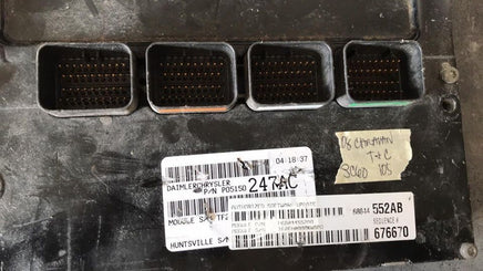 2008 Dodge Caravan or T&C ecm ecu computer P68044552AB