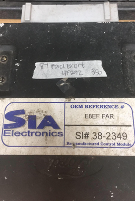 E8EF-12A650-FAR Ford Escort  ecu ecm computer