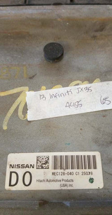 2013 Infiniti JX35 Engine Control Module MEC128-040