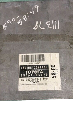 89661-06670 Toyota Camry 1999 ecu ecm computer