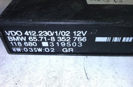65.71-8 352 766 BMW 325i or 328i 1994-1999 Cruise control module