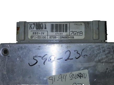 87GB-12A650-YA ecm ecu computer 1991-1994 Merkur Scorpio