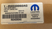 1-R6040060AG Dodge Ram Pickup 1999  ecm ecu computer  **REMAN**