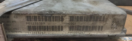 P01275389 Volvo 850 ecm ecu computer 1996