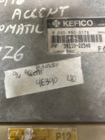 39110-22340 Hyundai Accent ecm ecu computer 1996