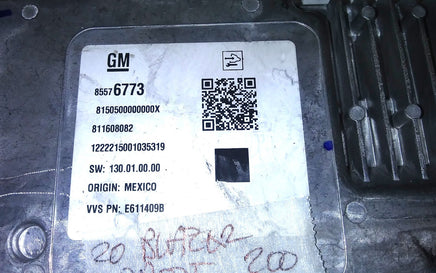 85576773 Video Control Module 2020 Chevrolet Blazer