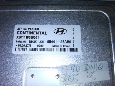 95441-2BAH0 tcm transmission computer 2017-2020 Hyundai Ioniq