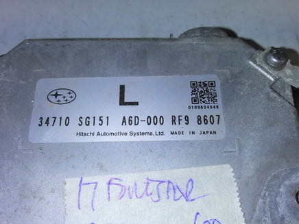 2017 Subaru Forester power steering module computer 34710 SG151
