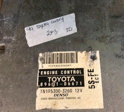 89661-06671 Toyota Camry 1999 ecu ecm computer