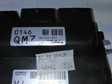 2014-2018 Nissan Versa ecm ecu computer NEC003-854