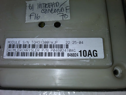 2001-2002 Chrysler Concord Intrepid BCM Body Control Module P04602410AG