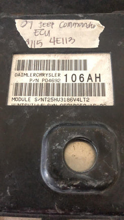 P04692106AH Jeep Commander 2007 ecm ecu computer