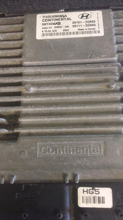 39101-2G663 ECM ECU computer 2013-2014 Hyundai Sonata