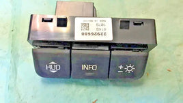 2016 Cadillac CTS heads up display switch 22926688  **New**