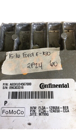 FL3A-12A650-CGA Ford F150 F-150 2015-2016  ECM ECU computer