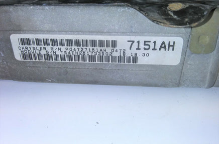 P04727151AH Dodge Caravan or Voyager 1998 ecm  ecu computer