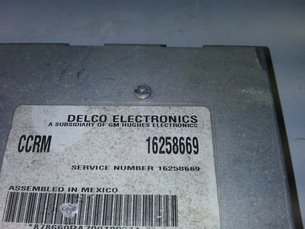 16258669 Cadillac Deville, Seville or Eldorado 1997 BCM Body Control Module
