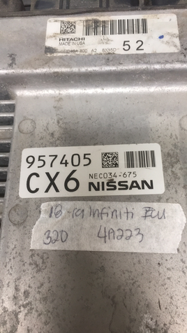 NEC034-675 Infiniti QX60 engine control module  2018-2019