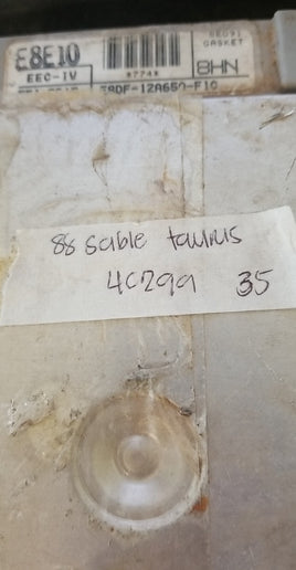 1988 Ford Taurus Sable ecm ecu computer F8DF-12A650-F1C