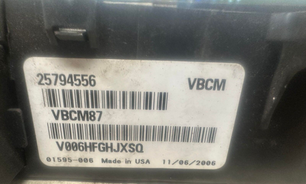 25794556 Pontiac Grand Prix or Buick Lacrosse Body control module 2005-2008