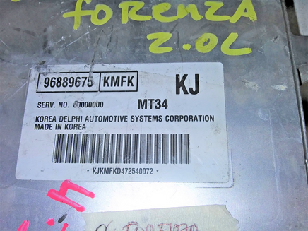 96889675 Suzuki Reno or Forenza 2008 ecu ecm computer