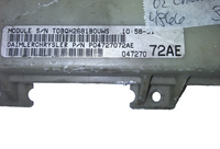 P04727072AE bcm body control module 2002 Dodge Caravan