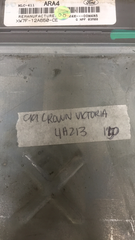XW7F-12A650-CE Ford Crown Victoria ecm ecu computer 1999 **Tested**