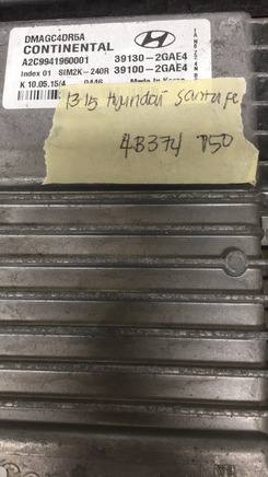39130-2GAE4 Hyundai Santa Fe ecm ecu computer 2013-2015