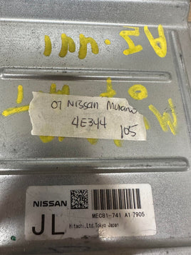 MEC81-741 Nissan Murano 2007 ecm ecu computer