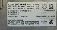 A 247 900 16 08 Mercedes A250 2019-2021 instrument cluster control module