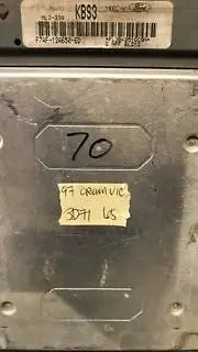 F7AF-12A650-ED Ford Crown Vic 1997 ecm ecu computer F7AF-12A650-ED  **TESTED**