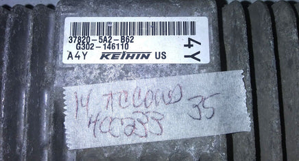 37820-5A2-B62 ecm ecu computer 2014 Honda Accord - Swan Auto