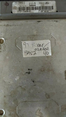 F7CF-12A650-EC ecm ecu computer 1997 Ford Escort or Tracer**TESTED GOOD**