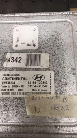 39134-2G342 Hyundai Santa Fe 2010-2012 ecm ecu computer - Swan Auto