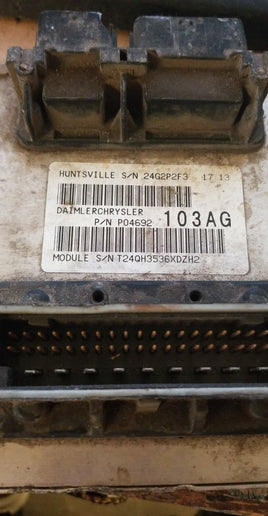2007  Dodge Durango multi-function module P04692103AG