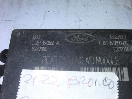 2021-2022 Jeep Bronco park aid assist control module LU5T-15K866-AC