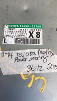 2011-2014 Toyota Matrix Power Steering Control Module 89650-02760