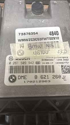 8 621 260 -01 Mini Cooper 2014 ecm ecu computer