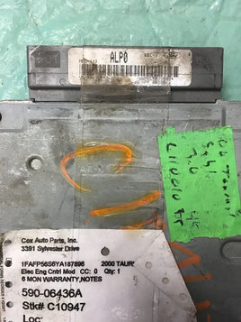 YF1F-12A650-ADA ecm ecu computer 2000 Ford Taurus Sable  **TESTED**