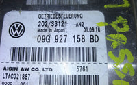 09G 927 158 BD TCM transmission computer 2018 Volkswagen VW Jetta