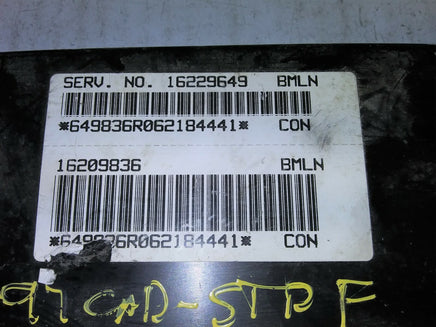 16209836 Cadillac Deville 1997 suspension control module